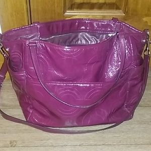 Authentic coach diaper bag